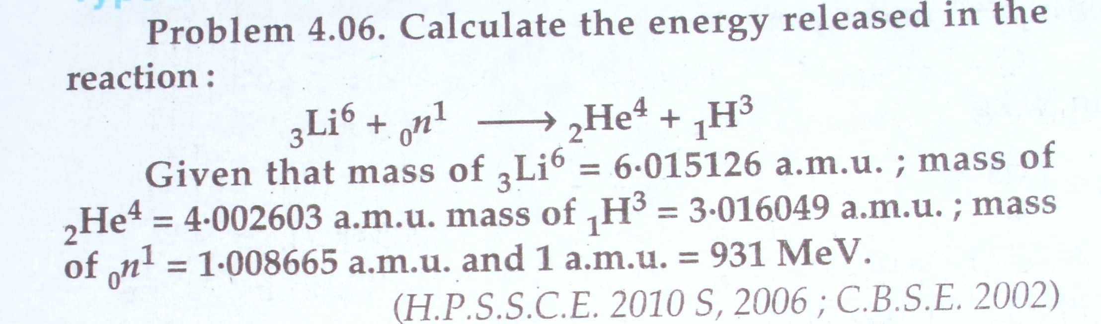 SOLVED: 3 Calculate The Energy Released In Equivalent Kiloton TNT When