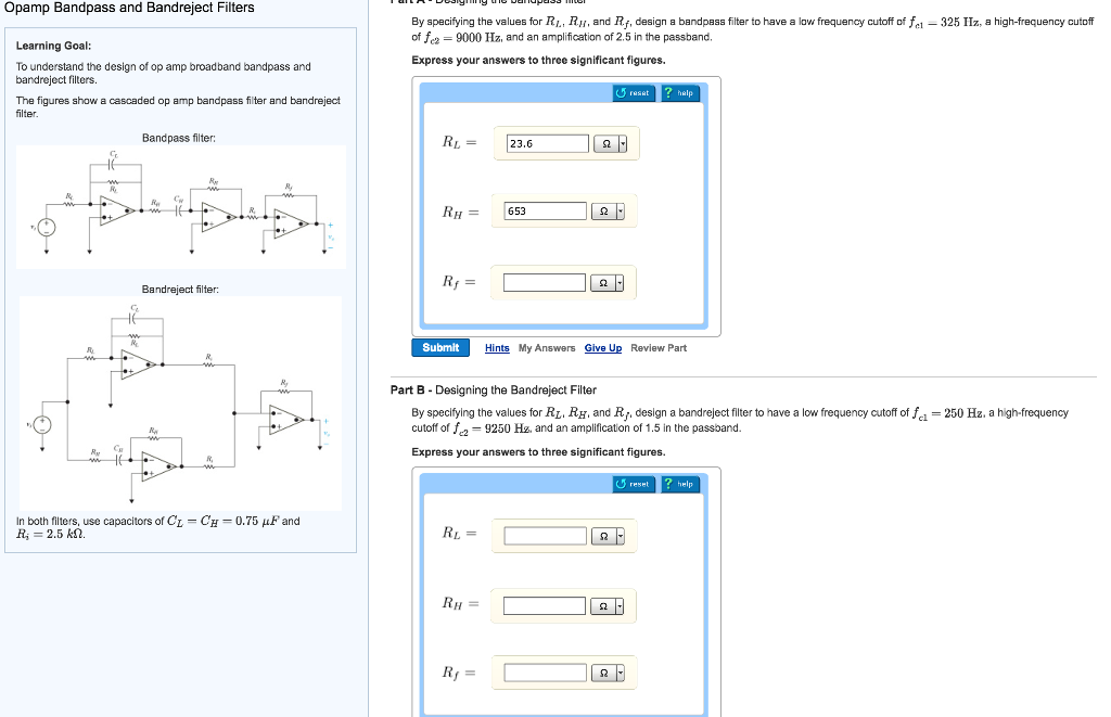 Solved Learning Goal: To understand the design of op amp | Chegg.com