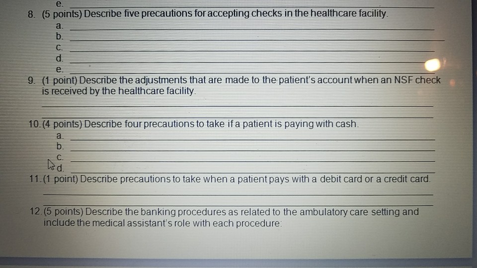 Solved Kinn's The Medical Assistant, 13th Edition Chapter