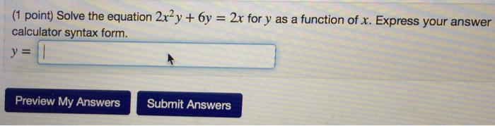 solved-solve-the-equation-2x-2-y-6y-2x-for-y-as-a-chegg