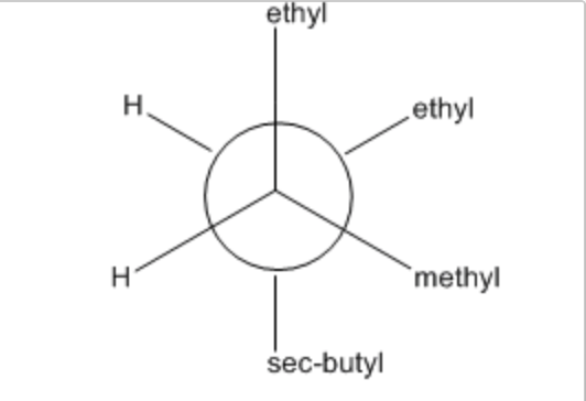 Solved ethyl ethyl methyl sec-butyl | Chegg.com