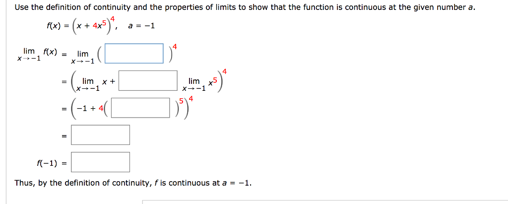 define continuity calculus