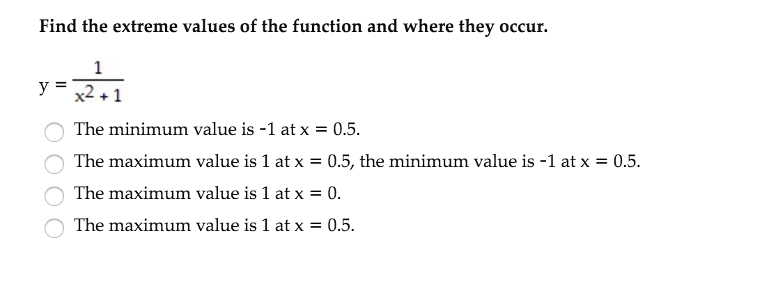 solved-find-the-extreme-values-of-the-function-and-where-chegg