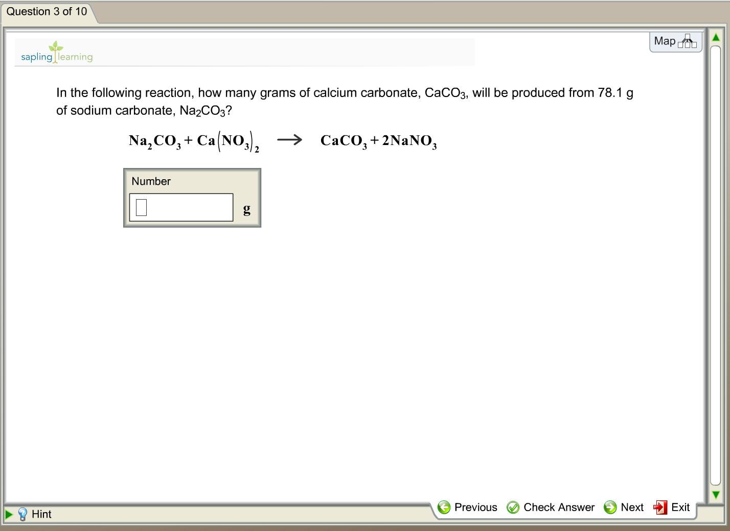 What Is The Molecular Mass In Grams Of Calcium Carbonate