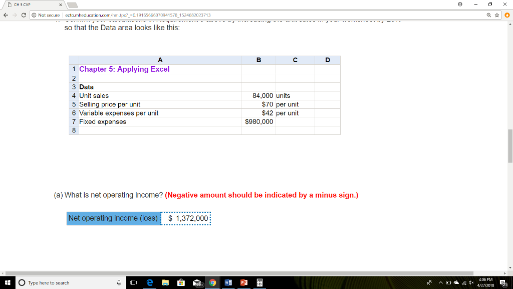 Solved How do I find the Net operating Income and the | Chegg.com