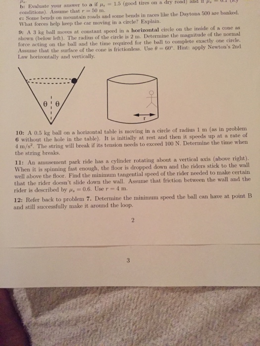 solved-a-3-kg-ball-moves-at-constant-speed-in-a-horizontal-chegg