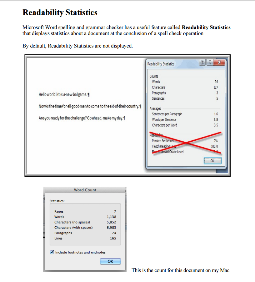 Solved READABILITY STATISTICS - JAVA Instructions for | Chegg.com