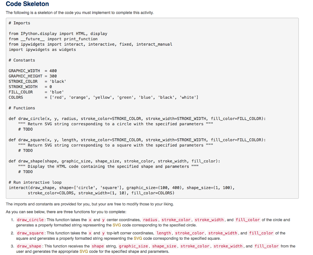 Solved Please use python 3 to solve the following activity | Chegg.com