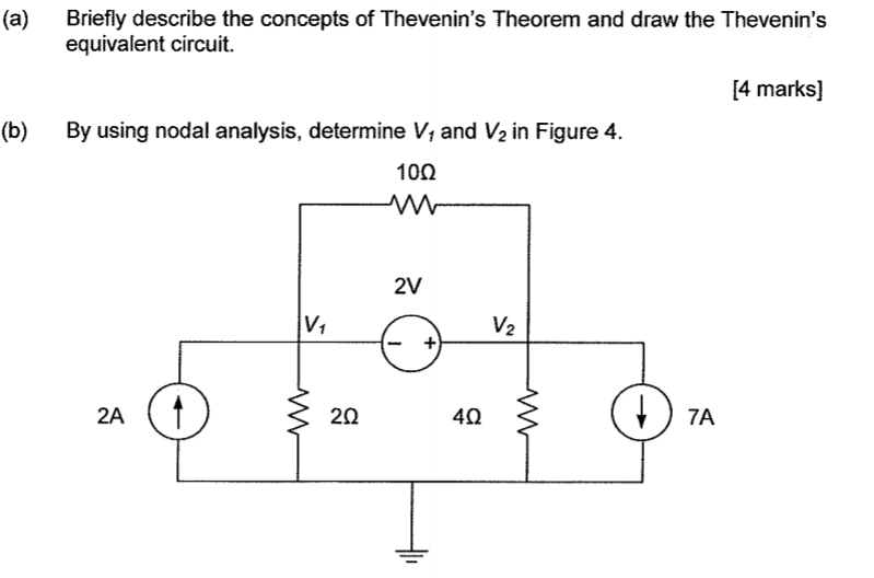 Solved (c) You Are Given Two Parts Of A Complete Circuit As | Chegg.com