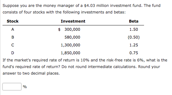 Solved EXPECTED RETURN A stock's returns have the following | Chegg.com