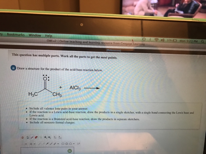 Solved Draw A Structure For The Product Of The Acid base Chegg