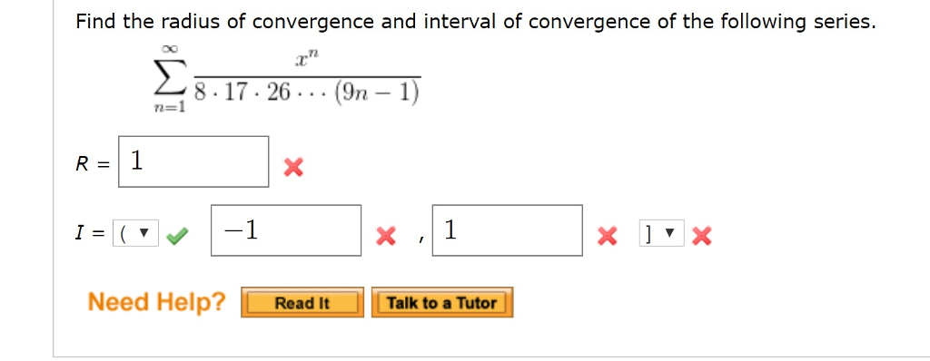 Solved Find The Radius Of Convergence And Interval Of | Chegg.com