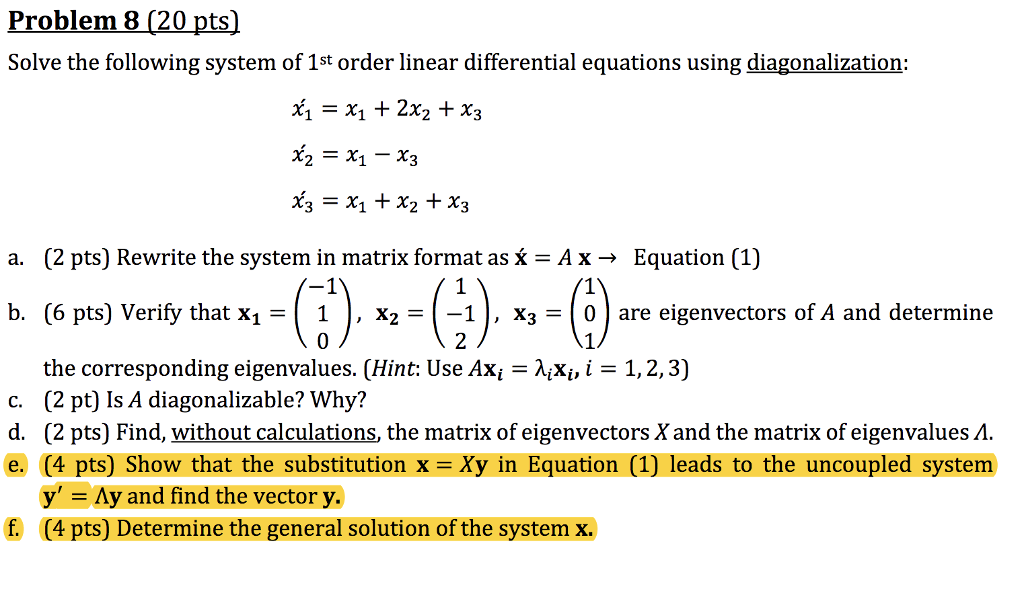 solved problems in differential equations