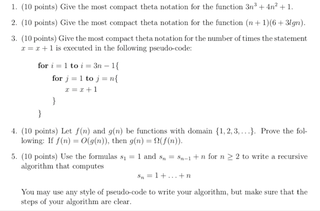 solved-1-10-points-give-the-most-compact-theta-notation-chegg