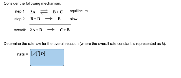 solved-determine-the-rate-law-for-the-overall-reaction-chegg