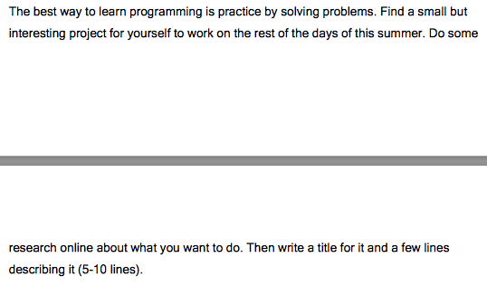 Solved The best way to learn programming is practice by | Chegg.com