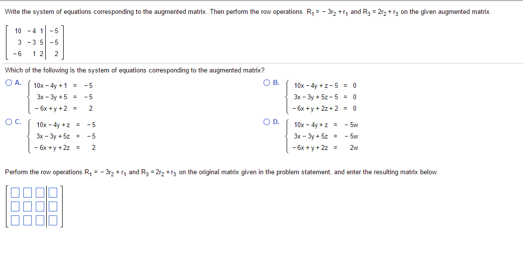 solved-write-the-system-of-equations-corresponding-to-the-chegg