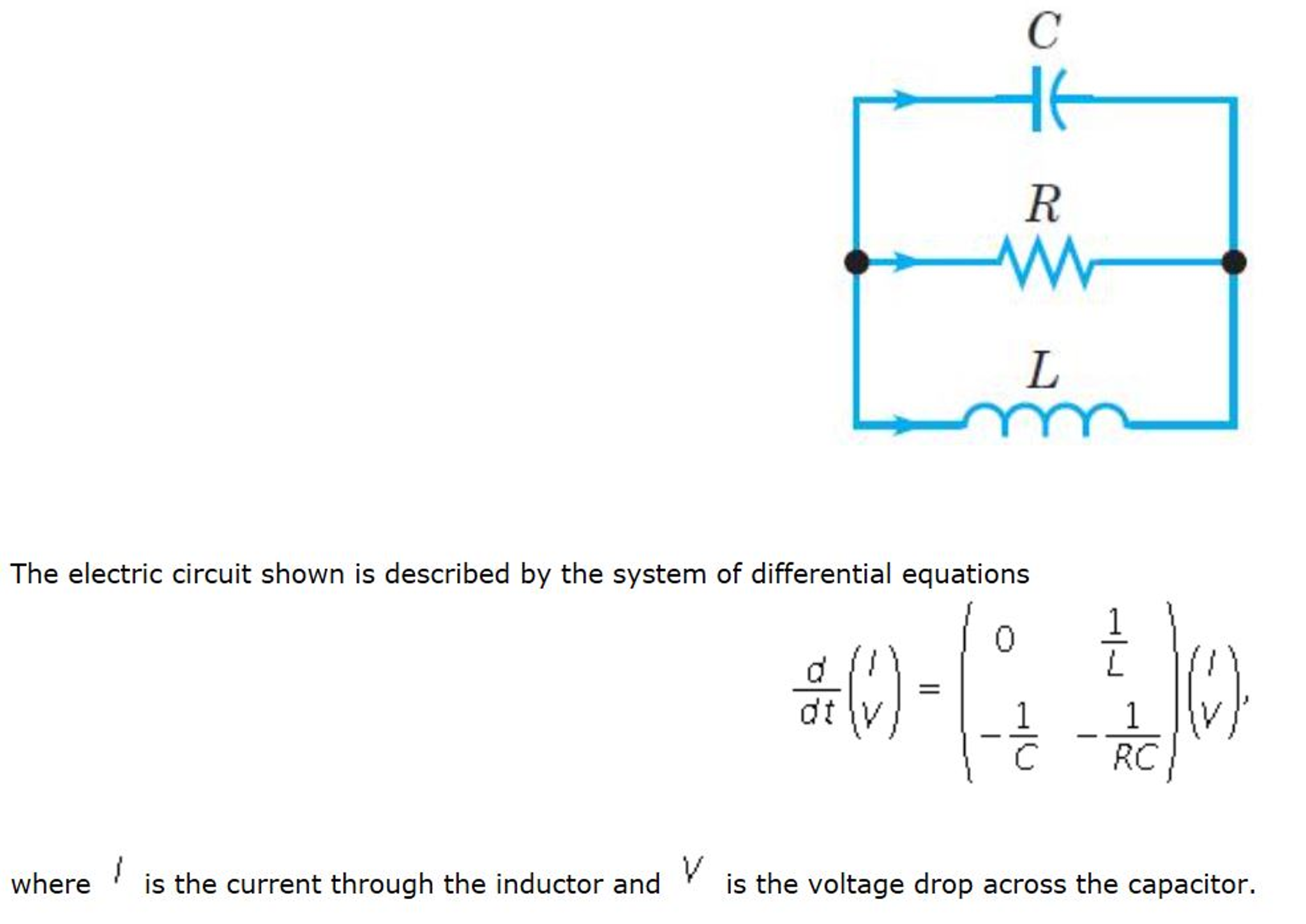 Solved The Electric Circuit Shown Below Is Described vrogue.co