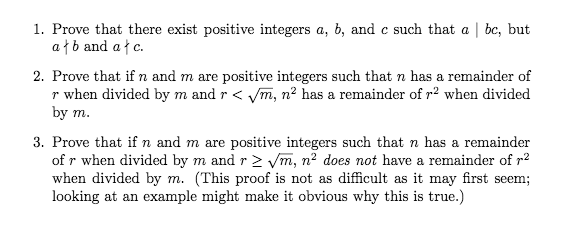 Solved Prove that there exist positive integers a, b, and c | Chegg.com