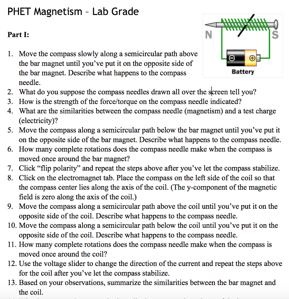 Solved PHET Lab Grade Simulationhttps//phet...