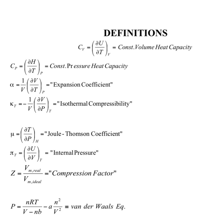 Solved Derive The Following Relationship Using Maxwell 2575