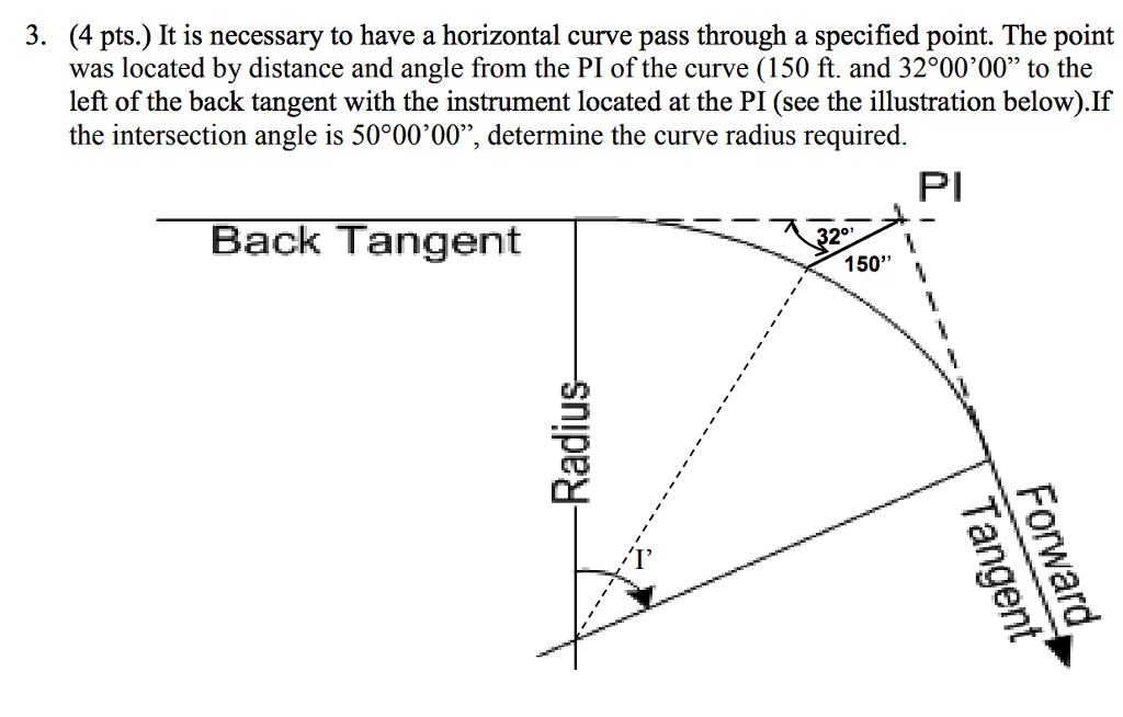 Solved 3. (4 pts.) It is necessary to have a horizontal