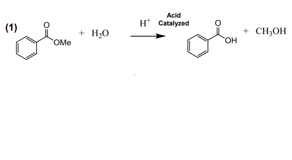 Solved Acid H Catalyzedo + H20 + CH3OH OMe ?? | Chegg.com