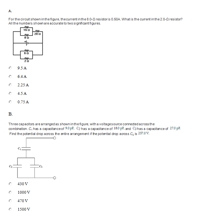 Solved For the circuit shown in the figure, the current in | Chegg.com
