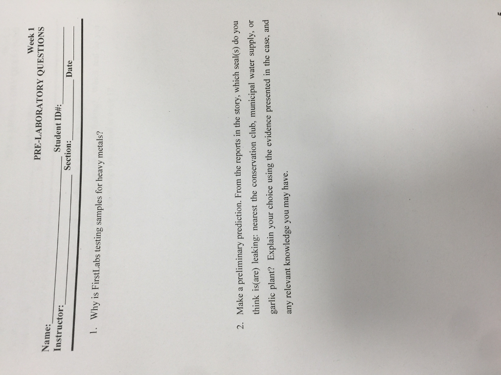 Why is FirstLabs testing samples for heavy metals?