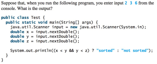 Solved Suppose that, when you run the following program, you | Chegg.com