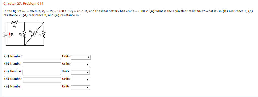 Solved Chapter 27 Problem 044 In The Figure R1 96 0 Chegg