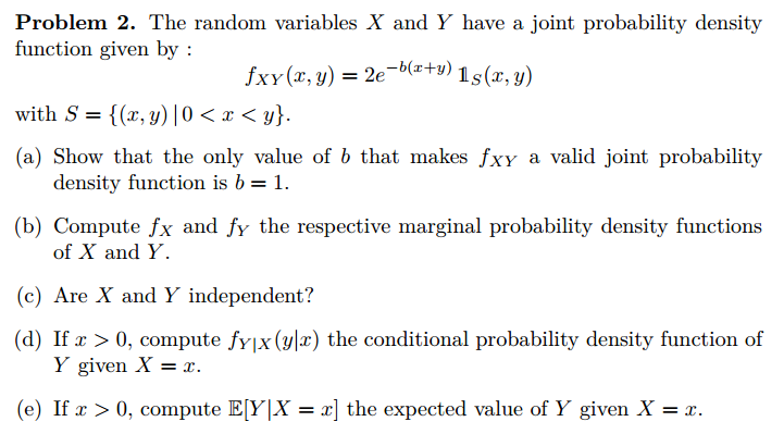 Solved The random variables X and Y have a joint probability | Chegg.com