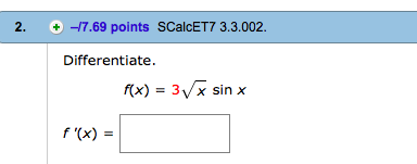 Известно что f x 3 sin x