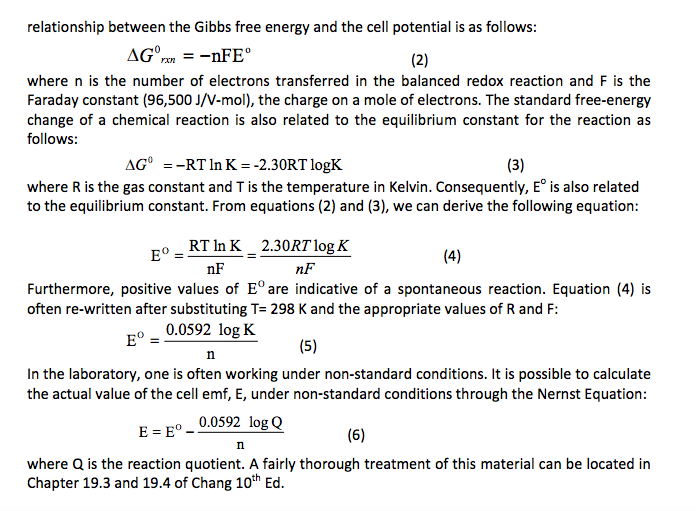 Solved I need to make E calculations for each cell and apply | Chegg.com