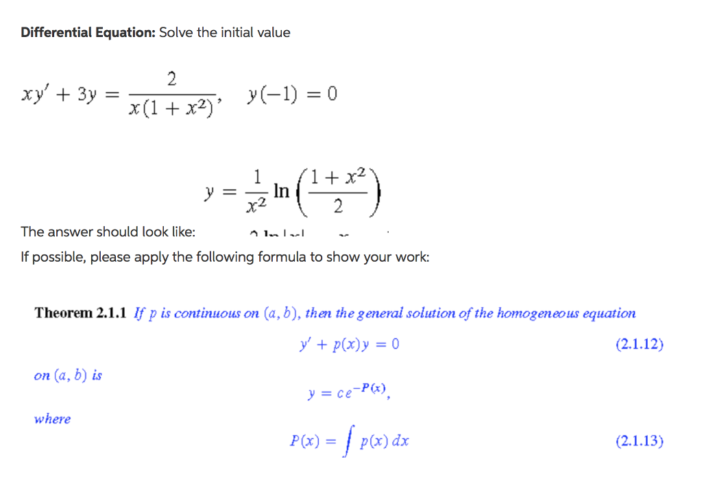 solved-differential-equation-solve-the-initial-value-xy-chegg