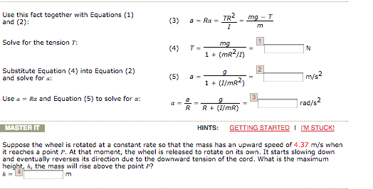 Solved Angular Acceleration of a Wheel A wheel of radius R | Chegg.com