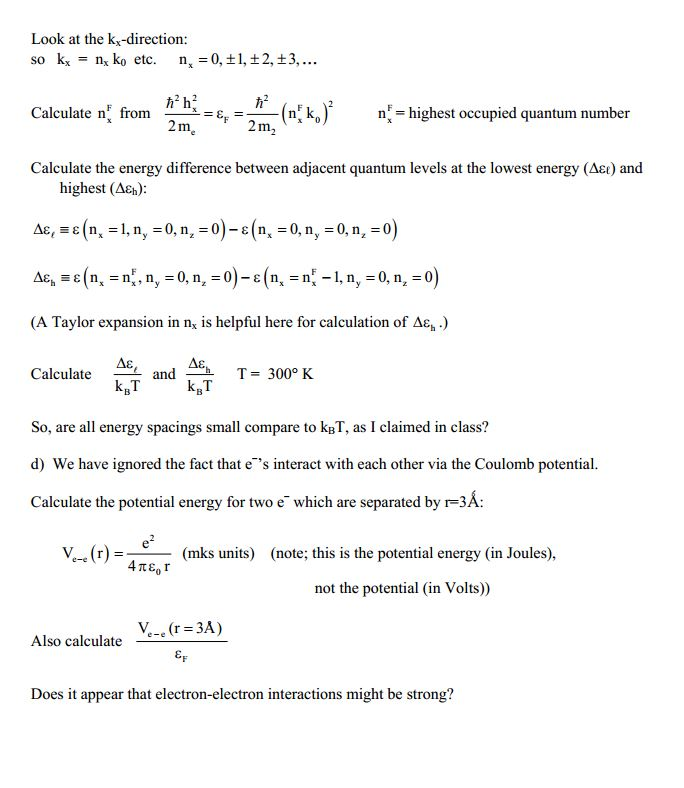 Solved We have a cubic sample with sides 3 cm on a side, L, | Chegg.com