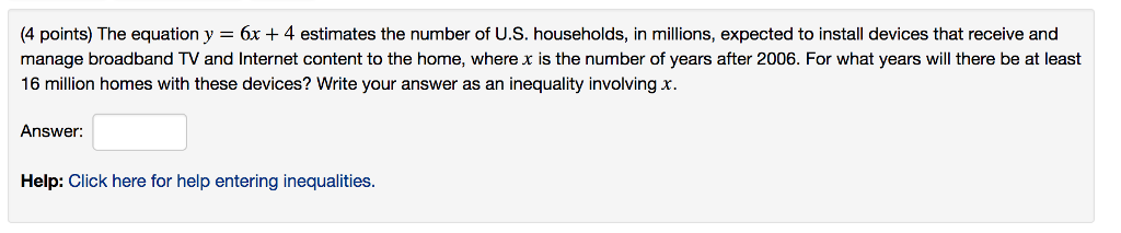 solved-the-equation-y-6x-4-estimates-the-number-of-u-s-chegg