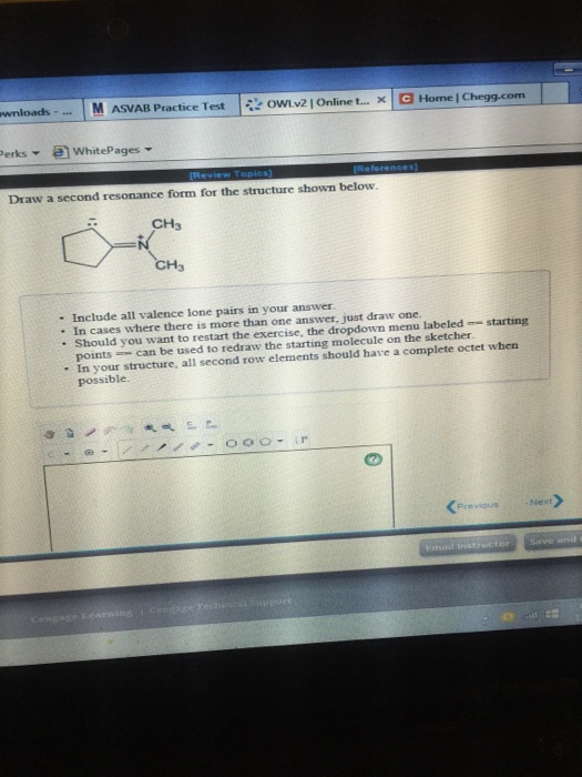 solved-draw-a-second-resonance-form-for-the-structure-shown-chegg