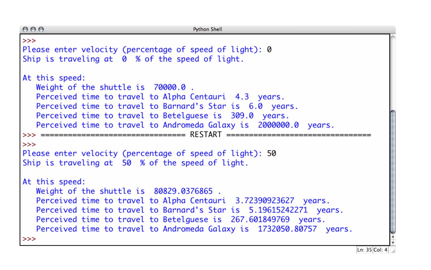python calculate travel time