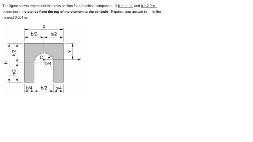 Solved The figure shown represents the cross-section for a | Chegg.com