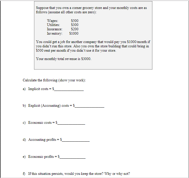 Solved Given the production function Q-6L capital (K) is | Chegg.com
