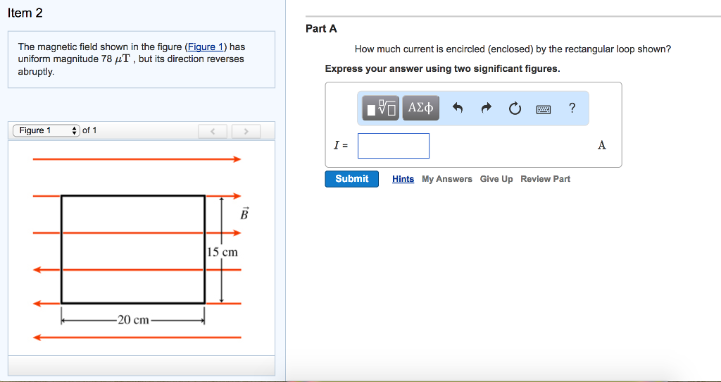 Solved The magnetic field shown in the figure (Figure 1) has | Chegg.com