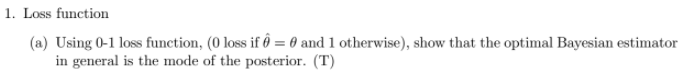 0 1 LOSS FUNCTION intelligence overview