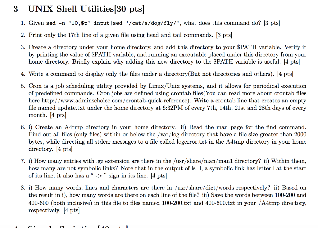 solved-3-unix-shell-utilities-30-pts-1-given-sed-n-chegg