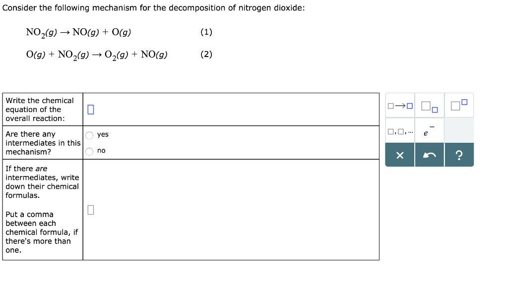 Solved Consider the following mechanism for the | Chegg.com