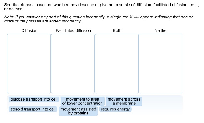 Solved Sort the phrases Based on whether they describe or | Chegg.com