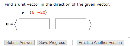 Solved Find a unit vector in the direction of the given | Chegg.com
