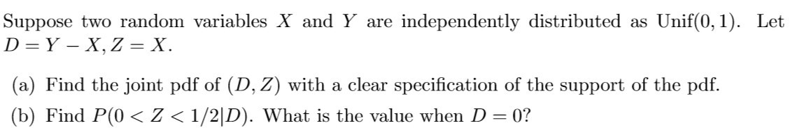 Solved Suppose Two Random Variables X And Y Are 1233