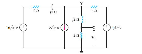 Solved Determine VO in the circuit in the figure below. | Chegg.com